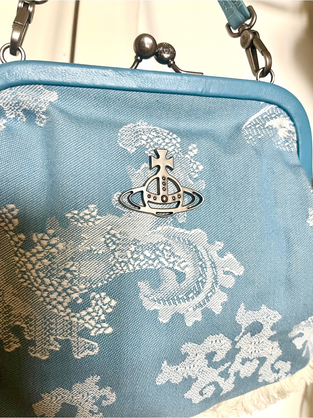 Autentic Vivienne Westwood blue purse - Picture 4 of 6